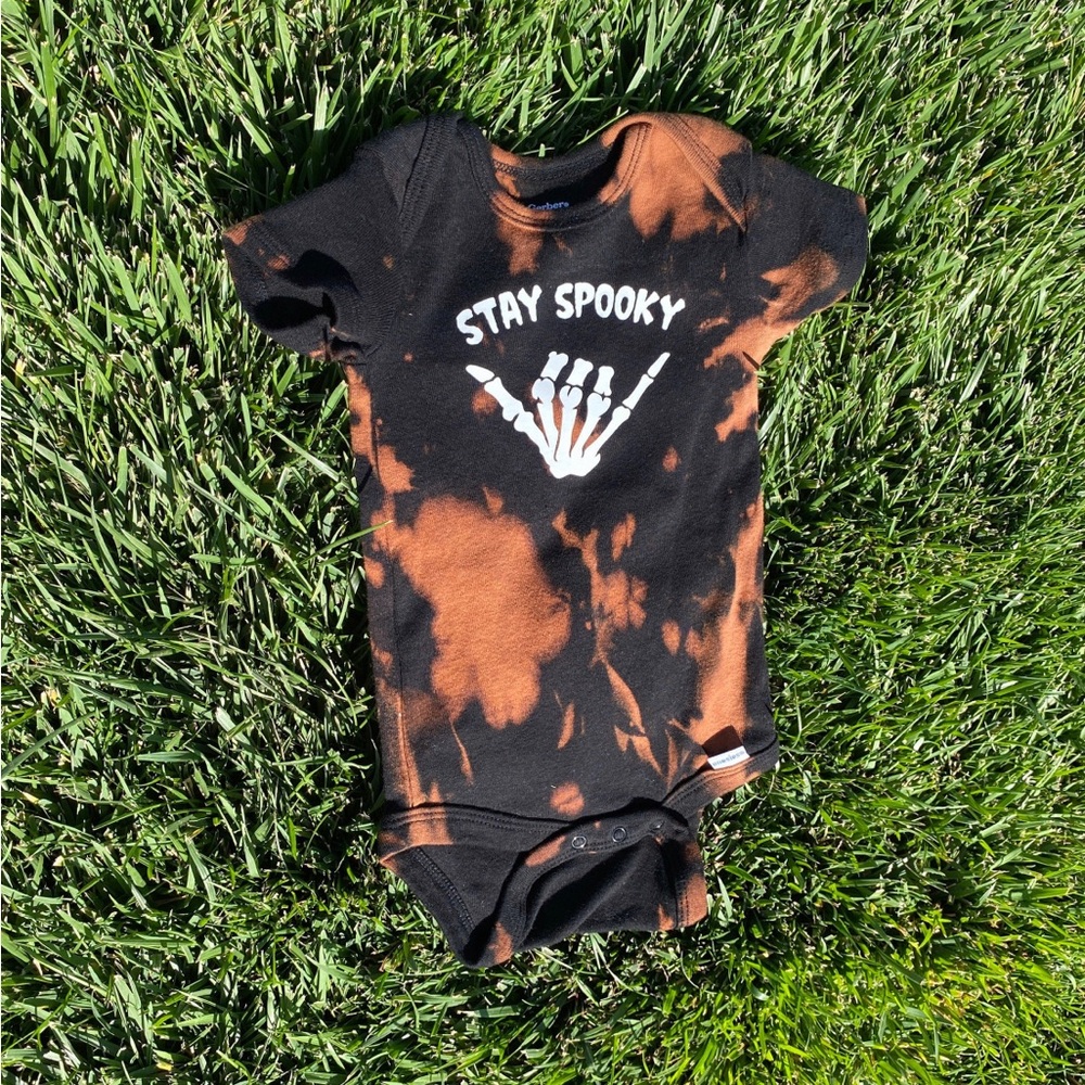 Halloween Onesie 6-9M  *Custom*